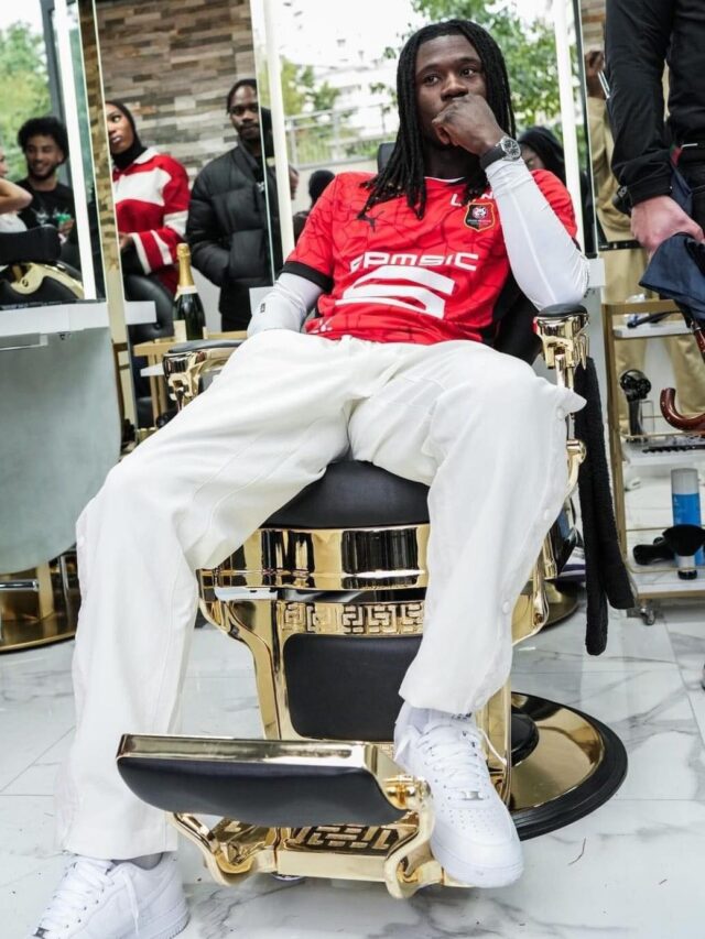 Eduardo Camavinga déchaîne les passions au salon de coiffure de son frère