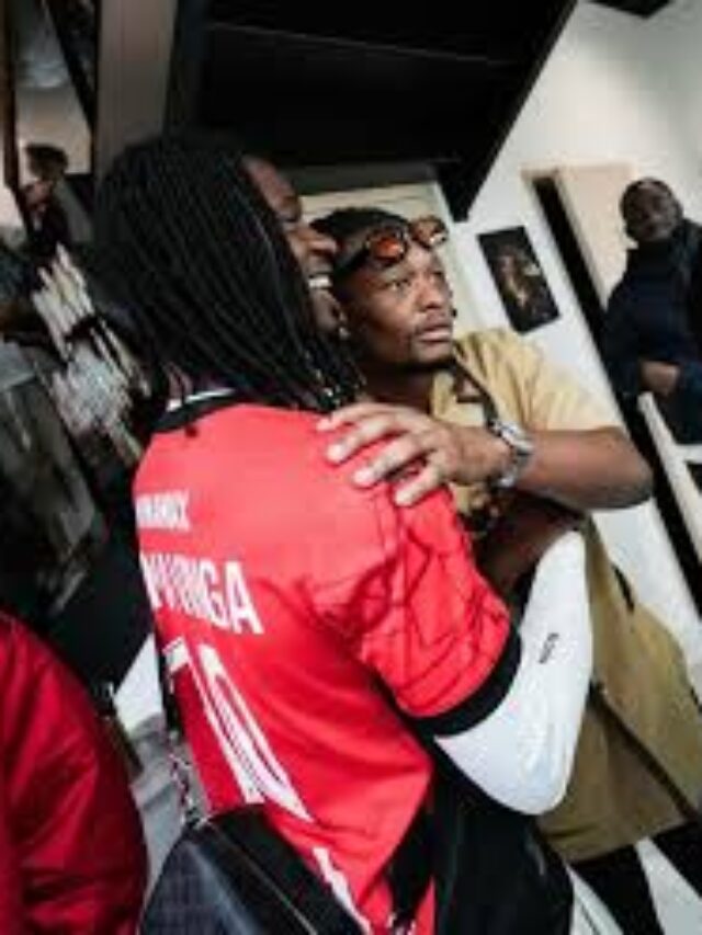 Eduardo Camavinga mentor d’un jour avec les jeunes talents du Stade Rennais