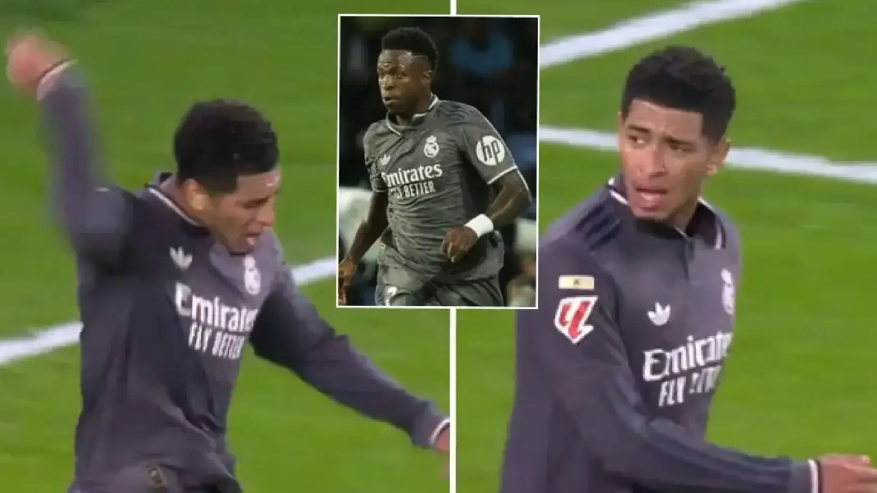 Bellingham furieux contre Vinicius Junior : La folle vidéo fuite après le Celta Vigo