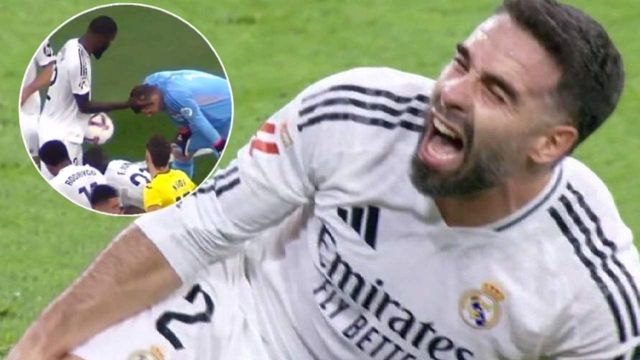 Blessure de Dani Carvajal : Rüdiger accuse Andriy Lunin, la vidéo fait rage