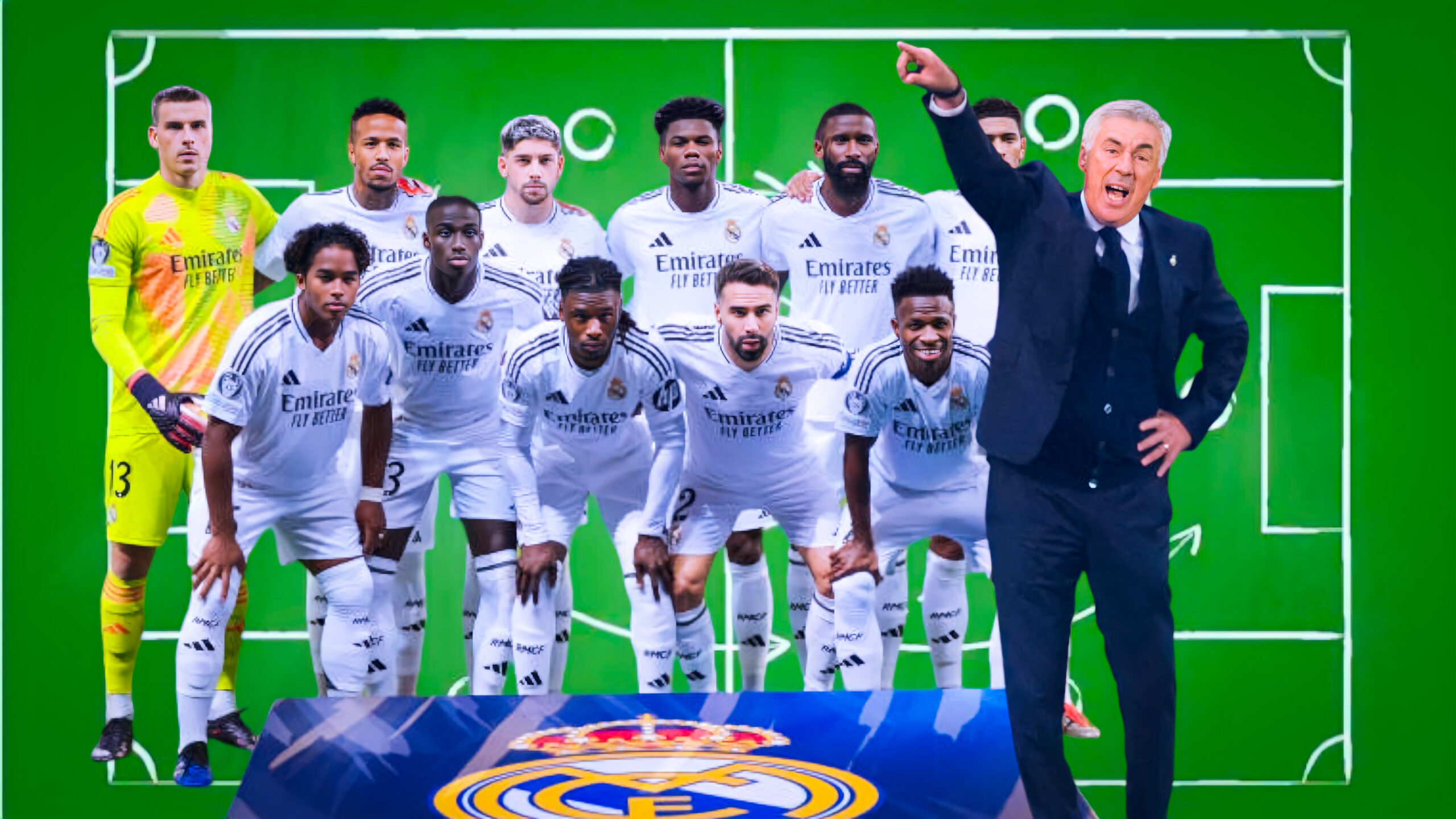 Celta Vigo – Real Madrid : Le XI probable de Carlo Ancelotti