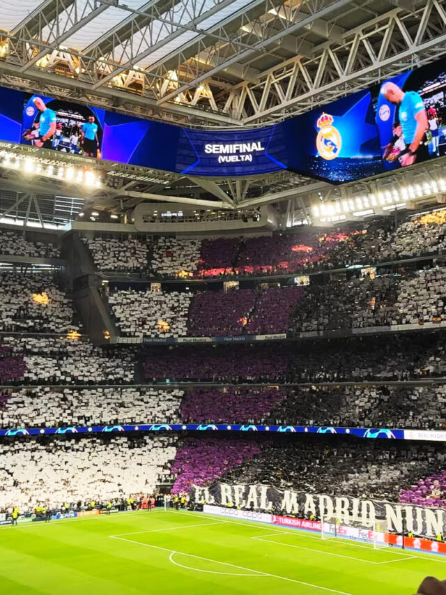 L’excitation d’un voyageur, première fois au mythique Santiago Bernabéu ! ✈⚽