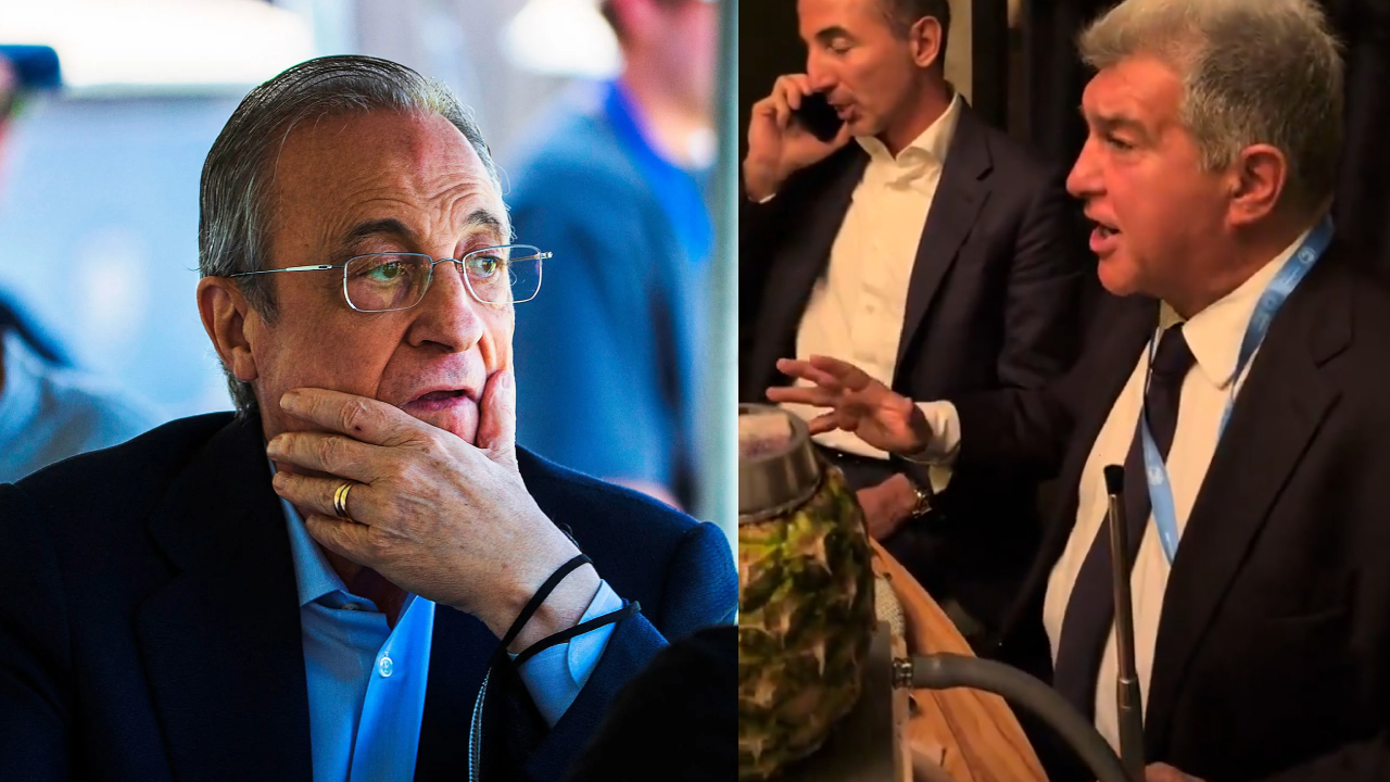 VIDEO : La scène terrifiante de Joan Laporta qui étonne, Florentino Pérez est unique !