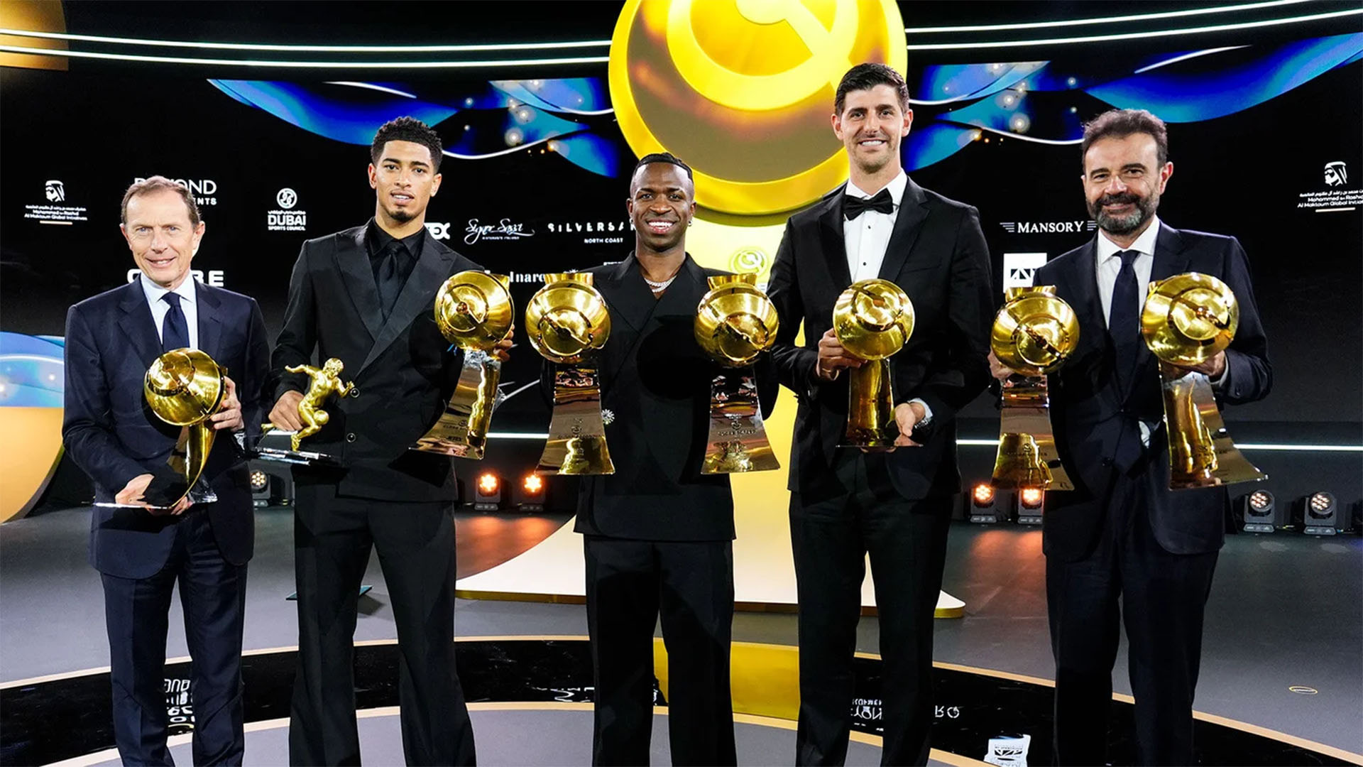 Le Real Madrid à l’honneur, meilleur club de l’année 2024 aux Globe Soccer Awards