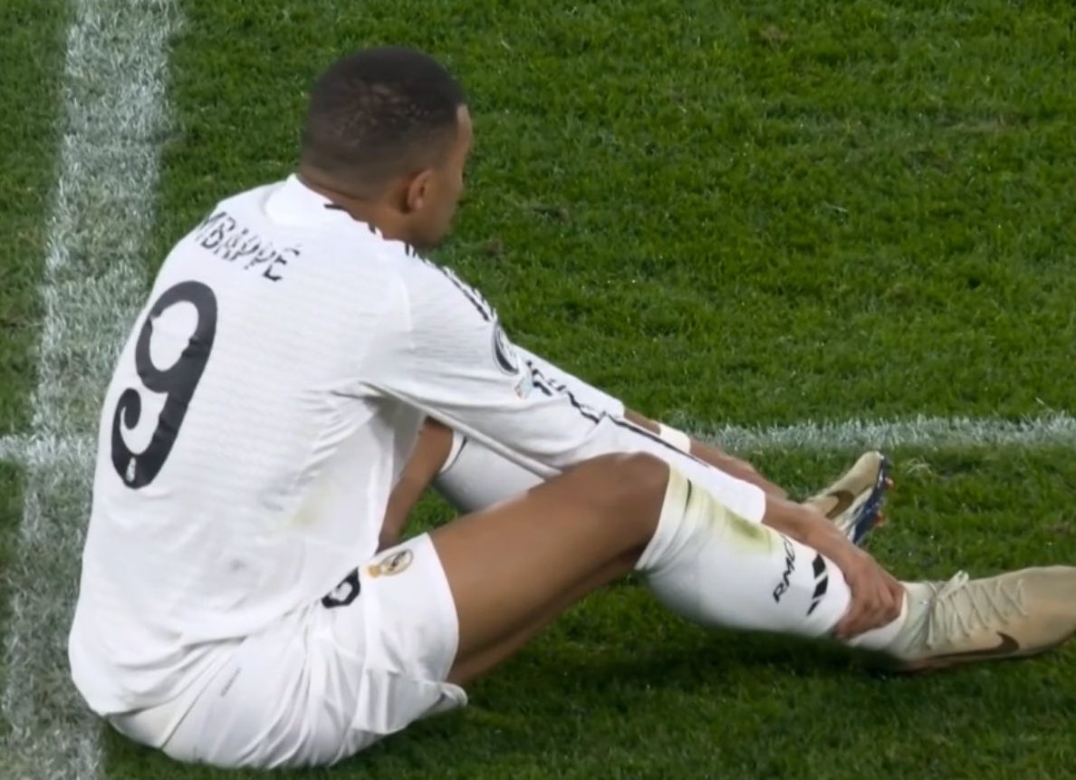 Coup dur pour le Real Madrid : Mbappé sort blessé face à l’Atalanta
