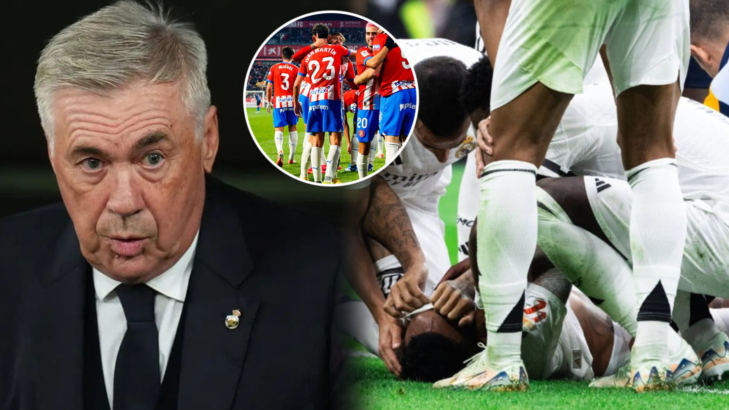 À 10h de Gérone, le playmaker de Carlo Ancelotti se blesse encore, c’est terrible !