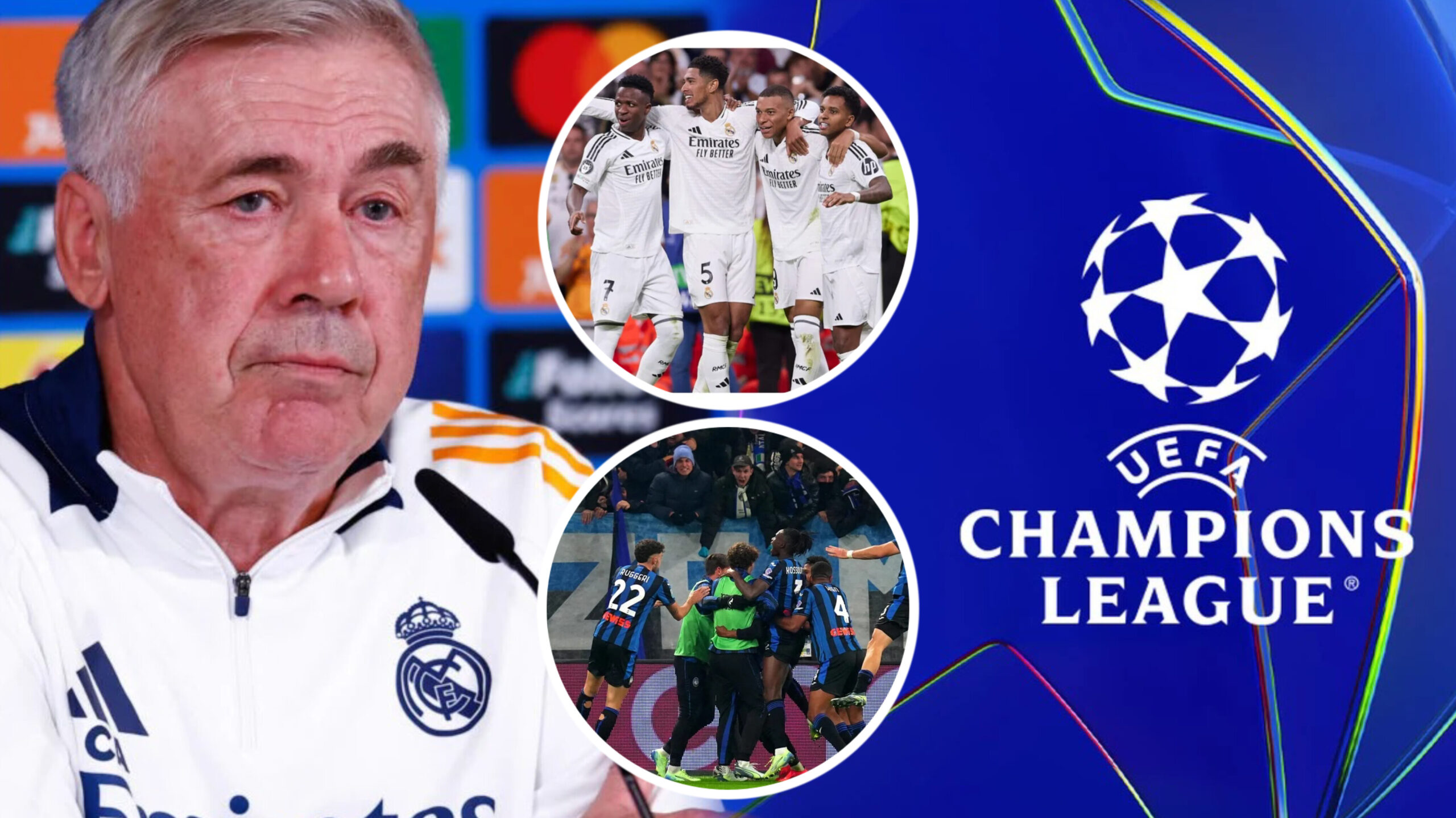 Atalanta – Real Madrid : Carlo Ancelotti emboîte le pas de l’UEFA et met fin au suspense