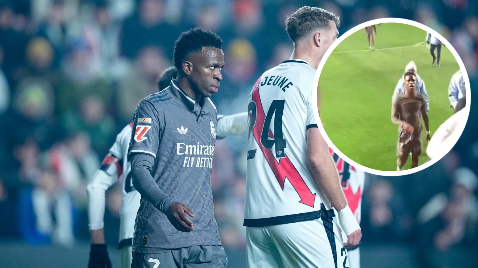 Vinicius Junior n’arrange rien après le Rayo Vallecano : une terrible vidéo fuite après le 3-3