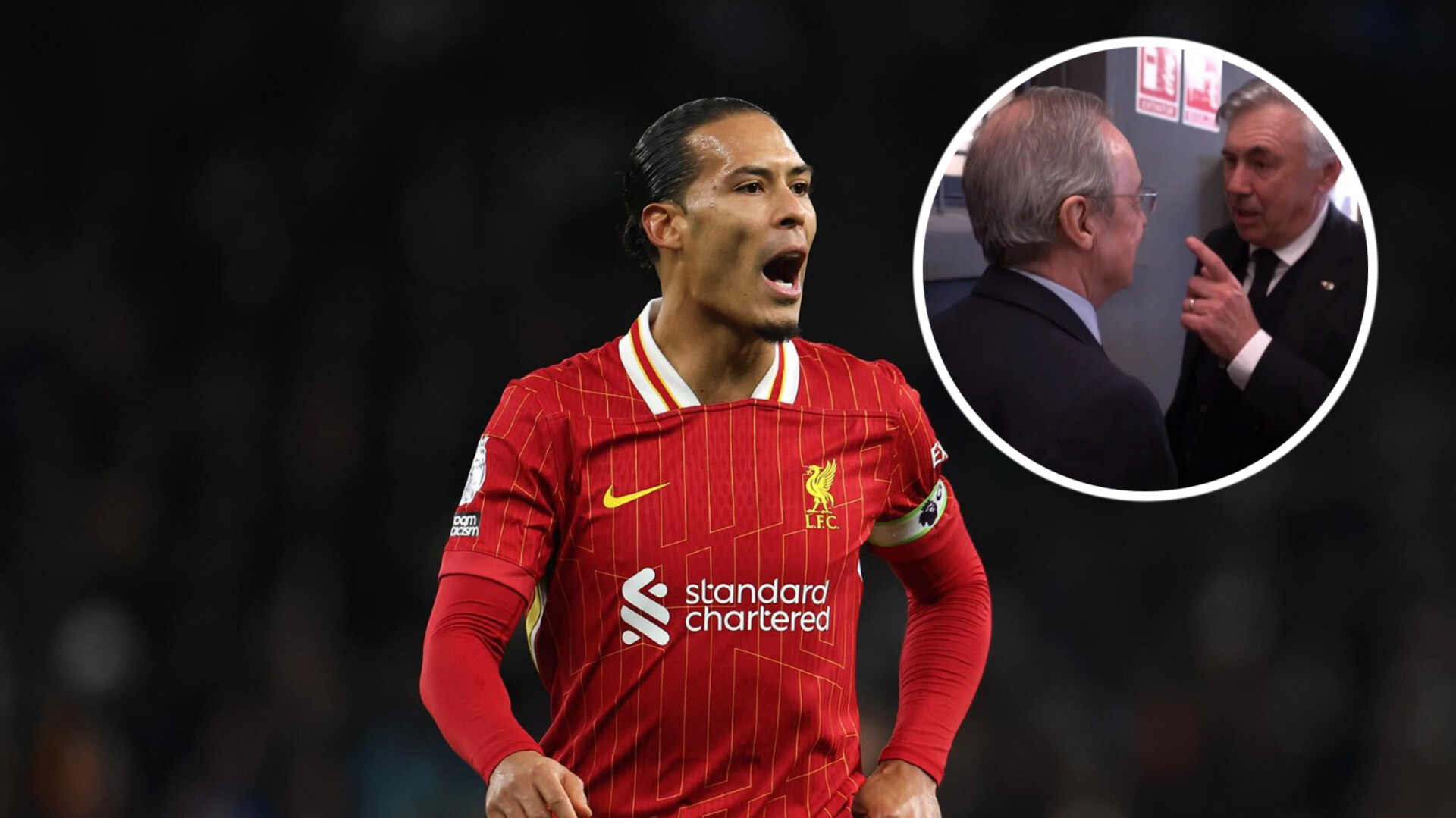 Virgil Van Dijk : la sortie inattendue du Real Madrid sur le défenseur de Liverpool