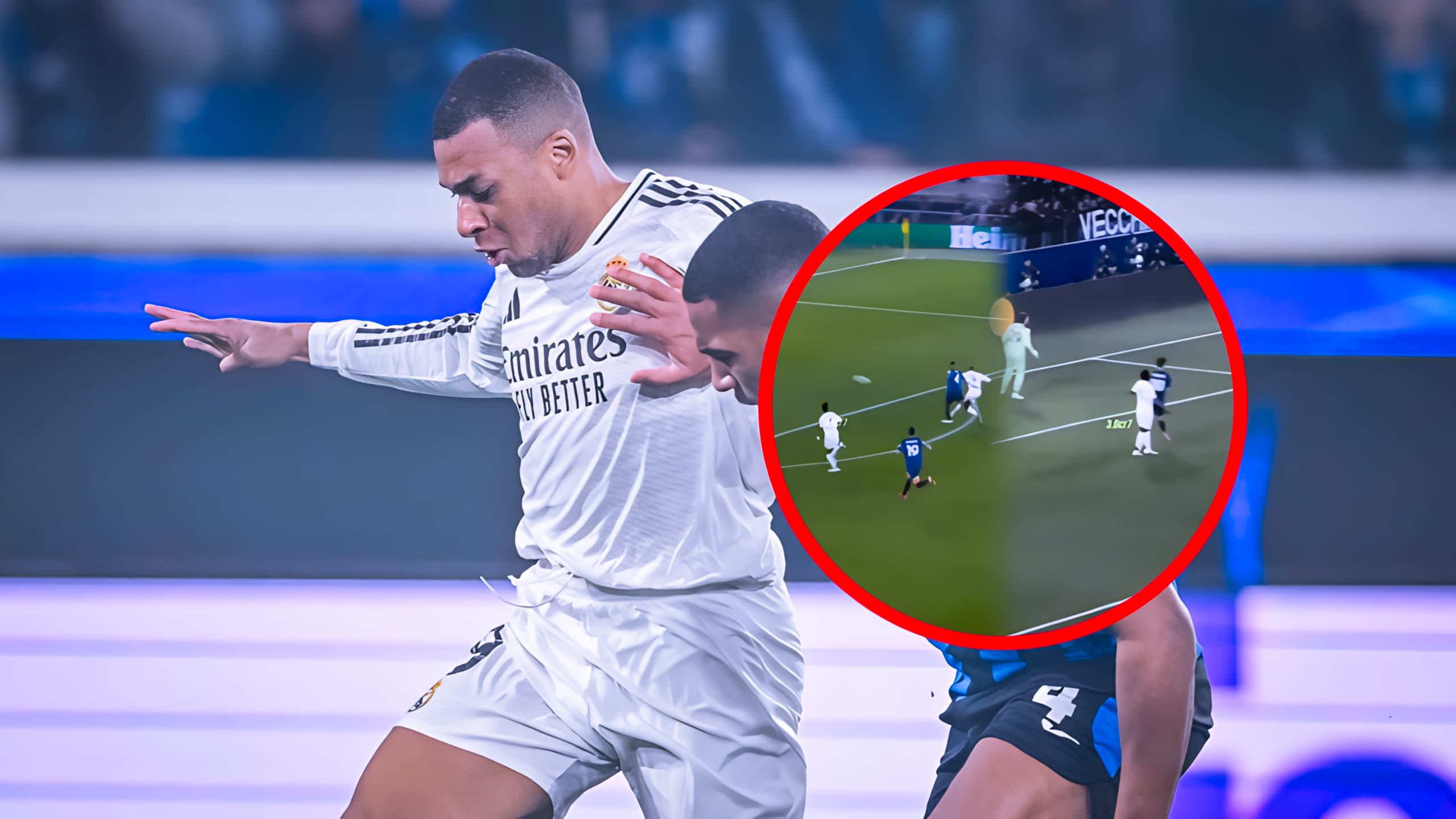 Vinícius Jr s’énerve contre Mbappé à Bergame, la séquence choque (VIDÉO)