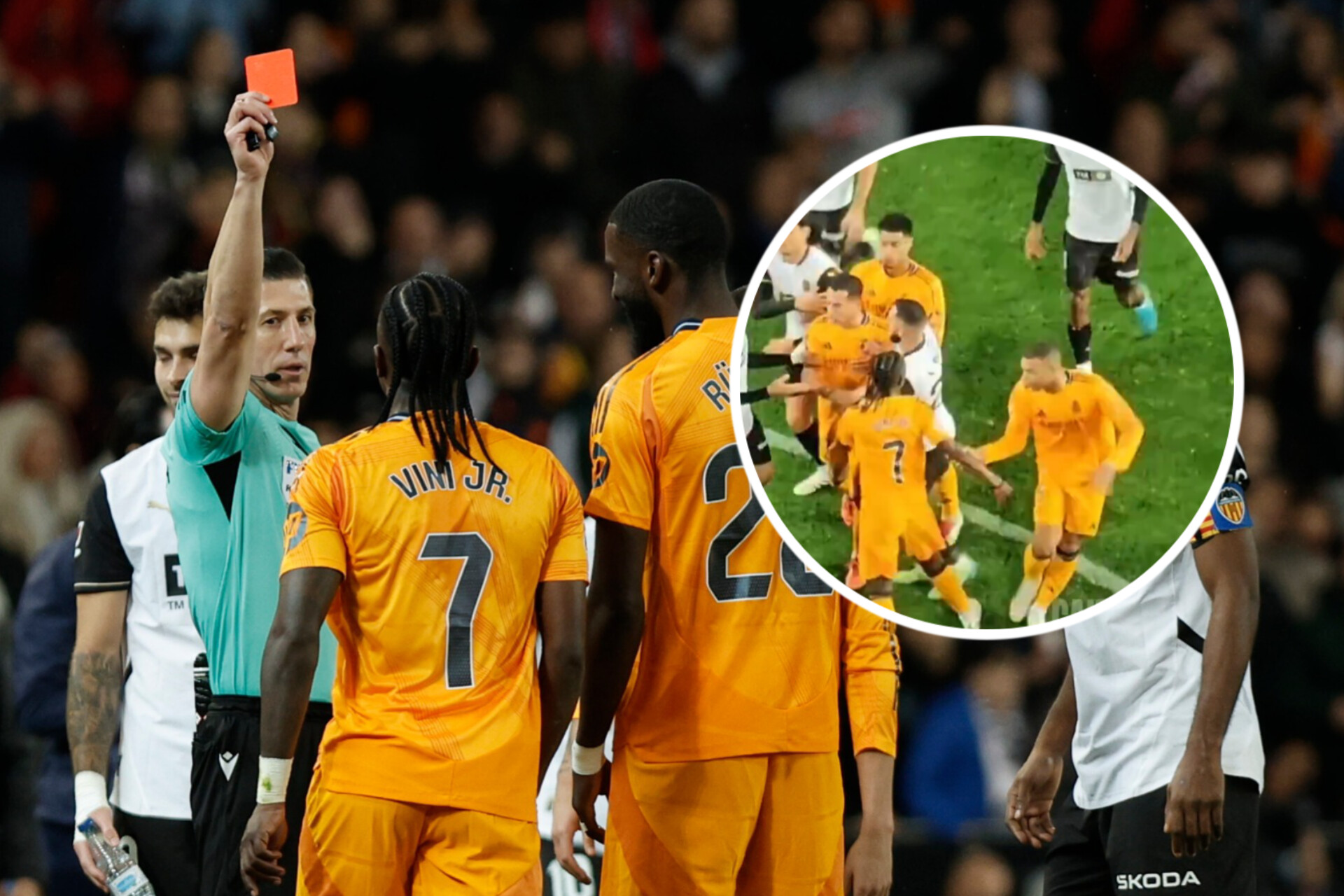 Ce qu’a fait Kylian Mbappé après le mauvais geste de Vinicius à Valence : la vidéo met le feu !