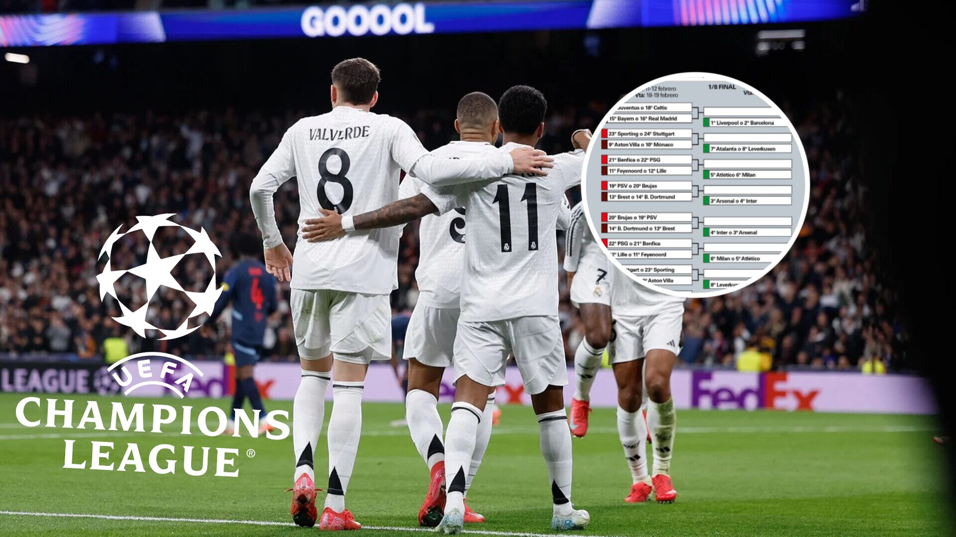 Ligue des champions – Real Madrid : les 3 scénarios pour une qualification directe en 1/8e