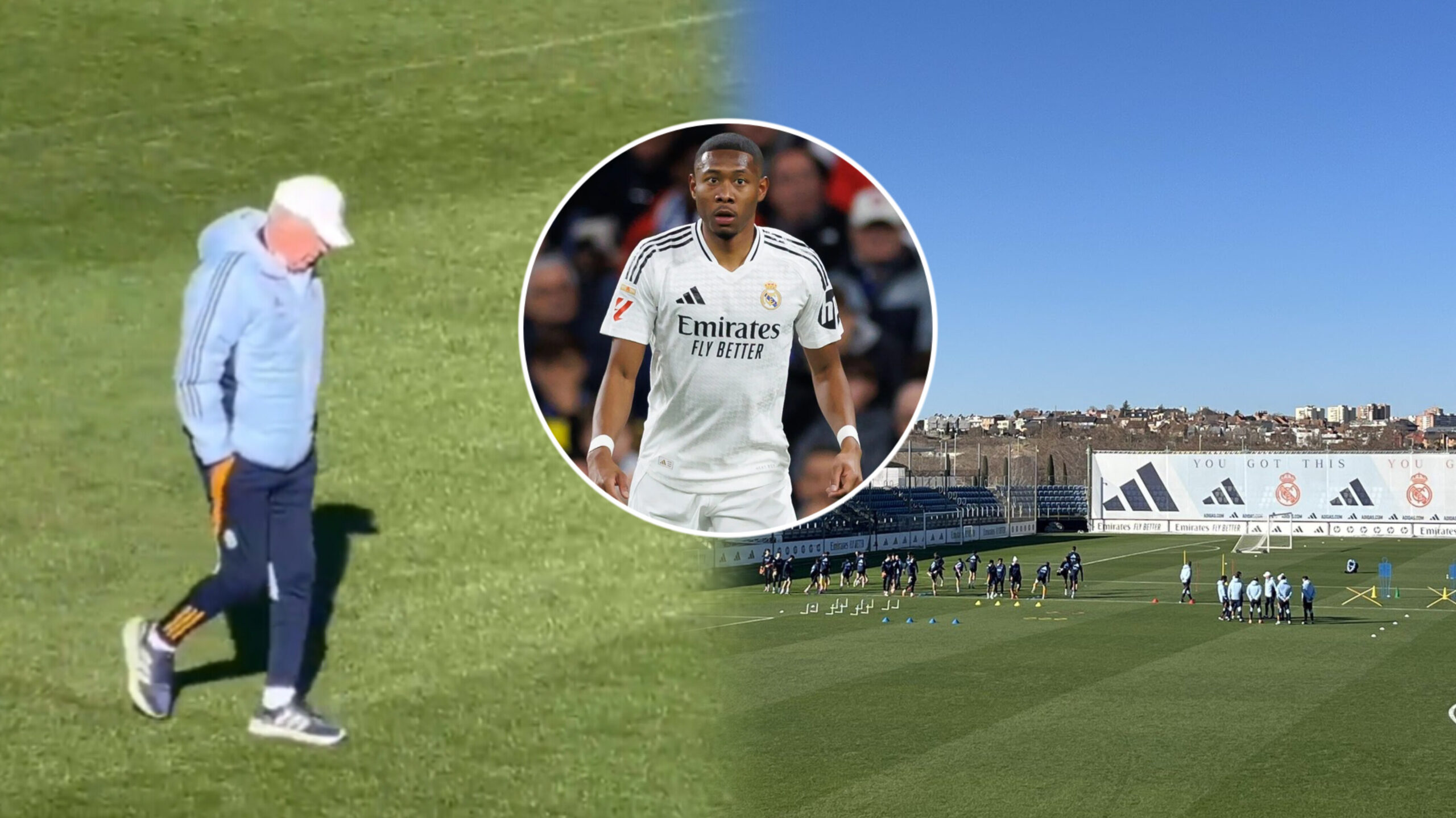 La vidéo inédite sur Carlo Ancelotti après la nouvelle blessure d’Alaba, c’est triste !