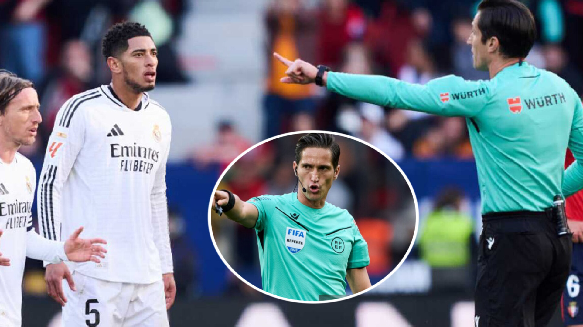 Terrible nouvelle pour José Luis Munuera Montero, l’arbitre du match Osasuna – Real Madrid