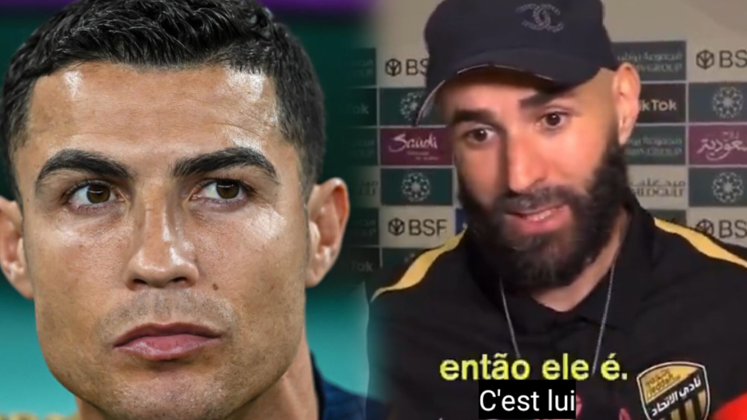 Karim Benzema (37 ans) descend publiquement Cristiano Ronaldo : « S’il pense qu’il… »