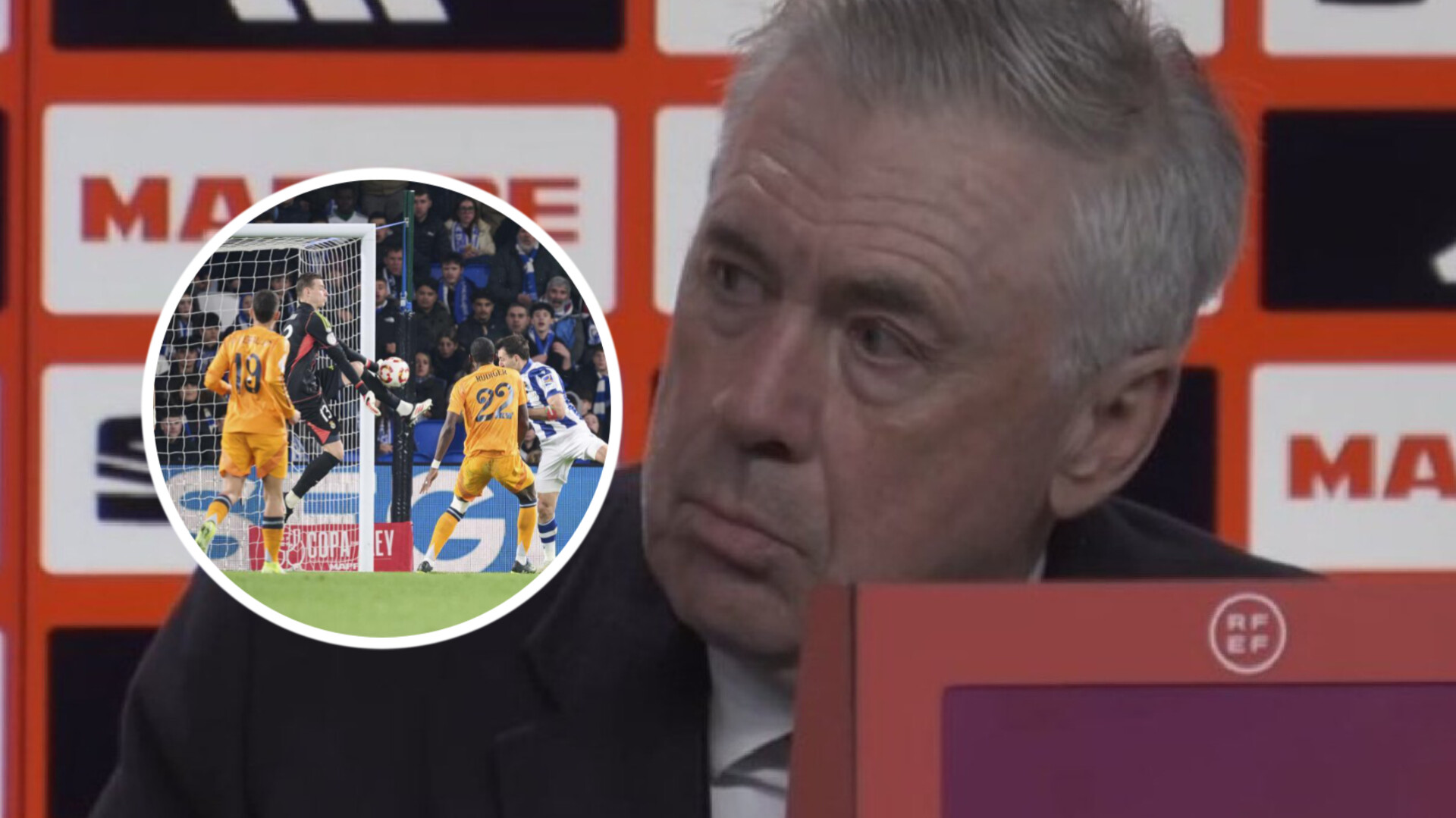 Carlo Ancelotti lâche deux terribles nouvelles après la Sociedad en Copa : « Ils sont blessés »