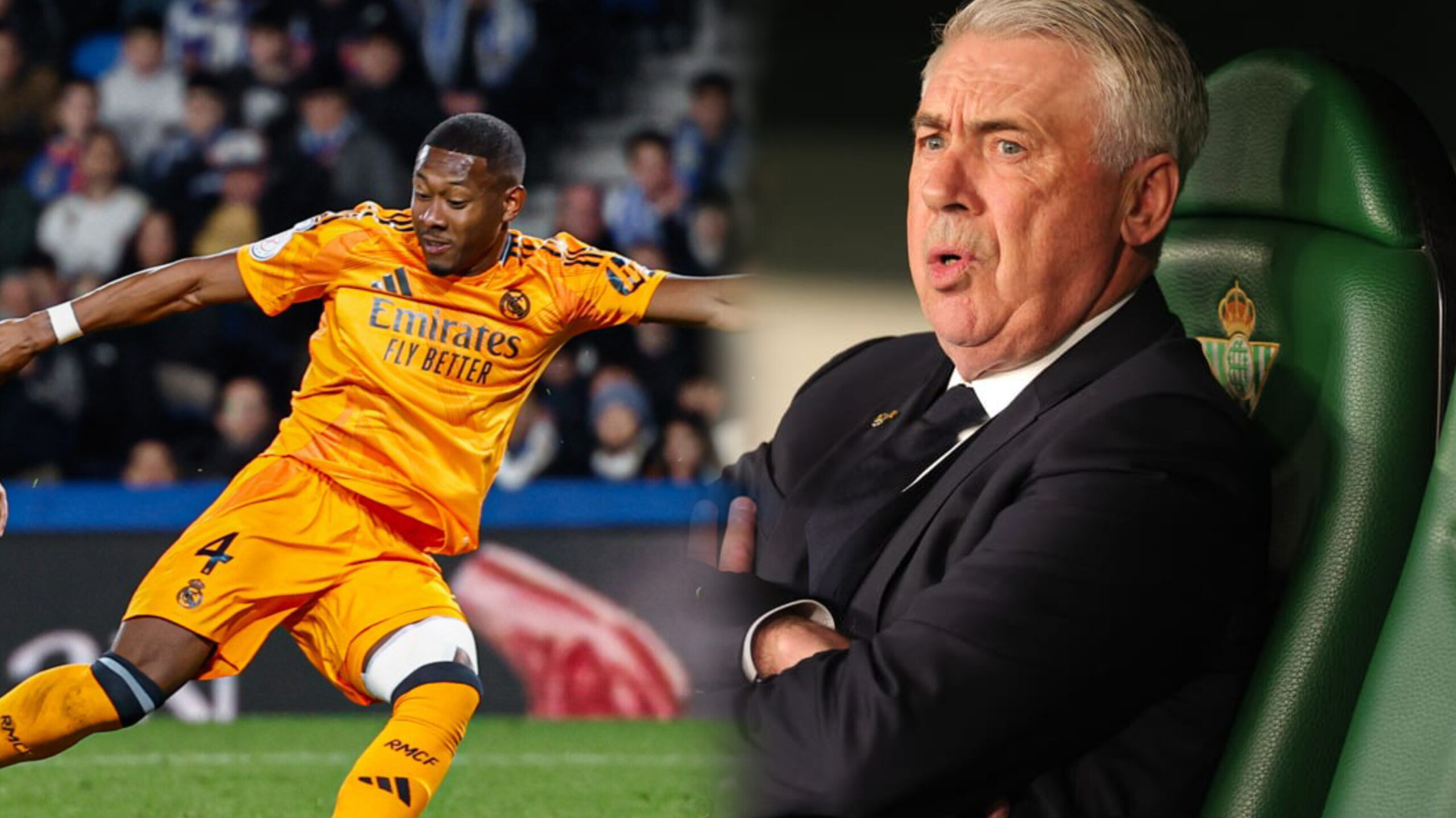 Ancelotti : l’annonce tonitruante sur David Alaba après le match catastrophique au Betis
