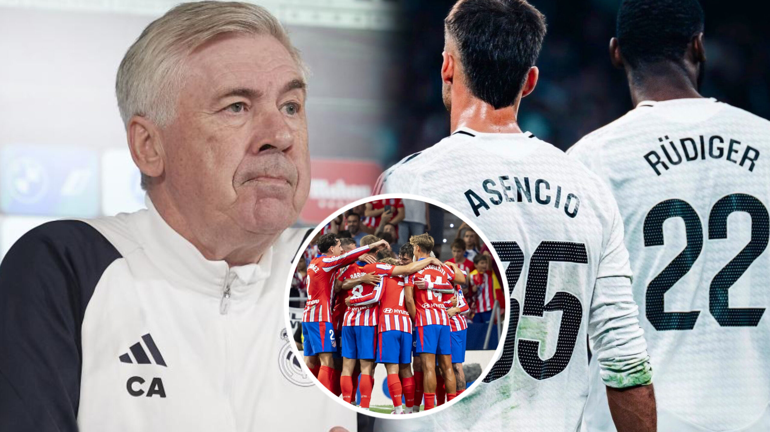 La consigne stricte de Carlo Ancelotti à Raúl Asensio et Rüdiger pour l’Atlético