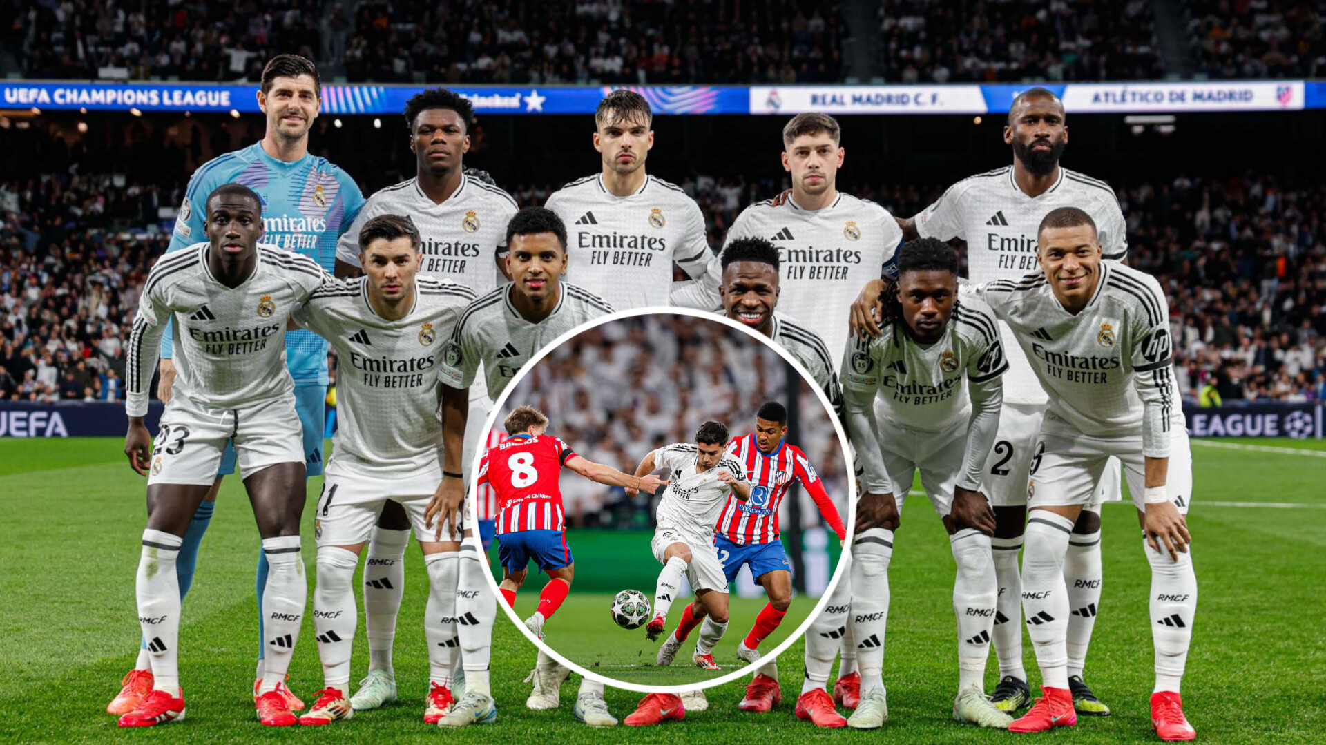Le Real Madrid s’impose contre l’Atlético : Les notes des Madrilènes avec un 3 pour Mbappé
