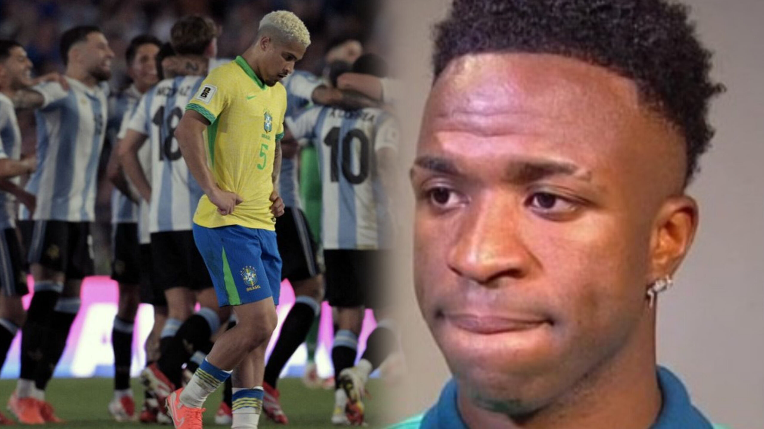 Après la gifle 4-1 en Argentine, Vinicius Junior fait trembler le Brésil : « Je ne veux pas… »