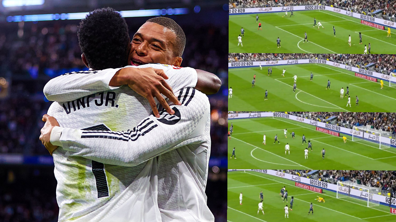 VIDEO : Kylian Mbappé et Vinicius plantent deux buts monstrueux contre le Rayo
