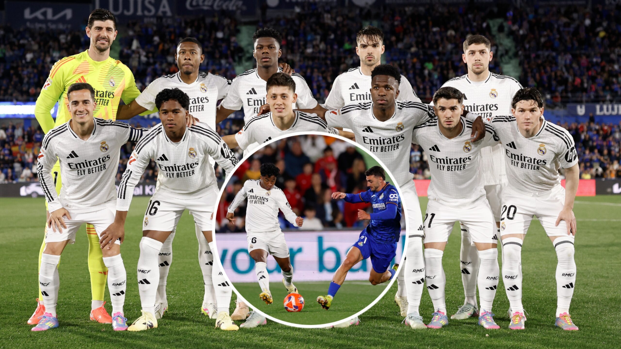 Service minimum du Real Madrid à Getafe : Les notes du match