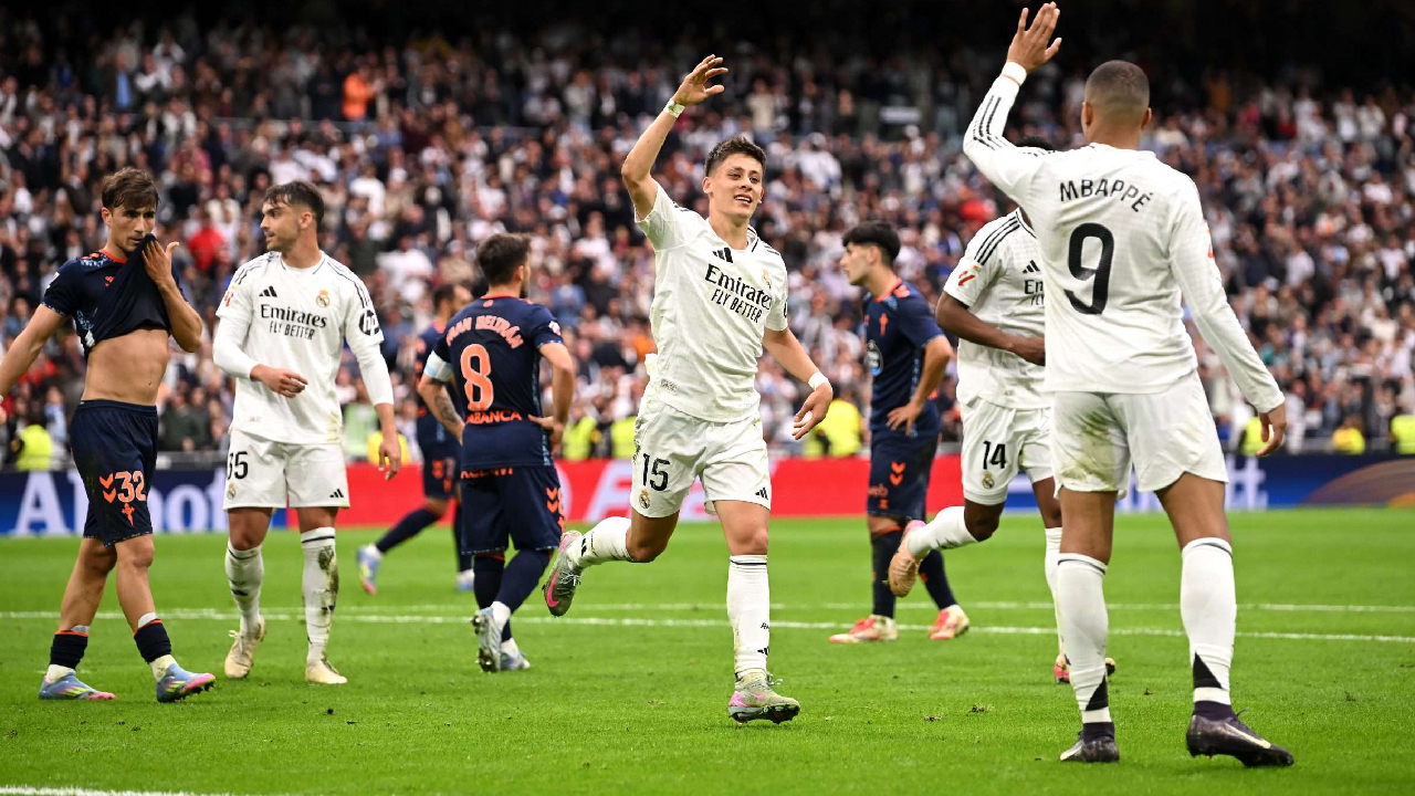 Les notes du match Real Madrid – Celta Vigo : Vinicius obtient 4