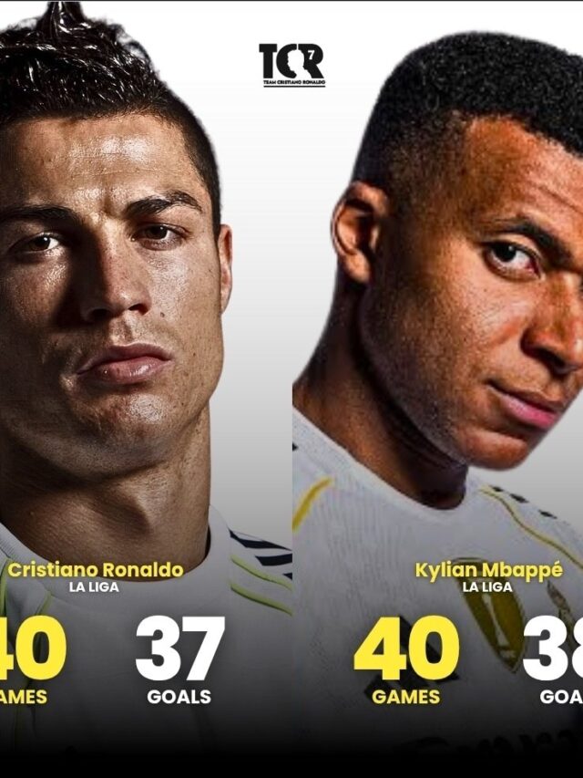 Kylian Mbappé dépasse déjà Cristiano Ronaldo au Real Madrid