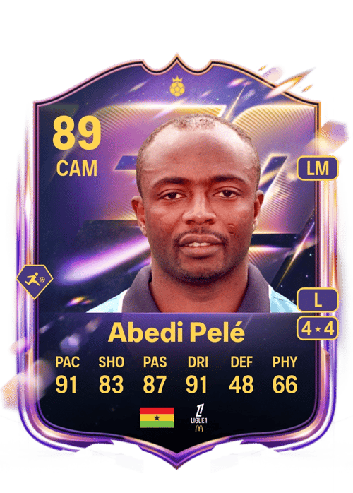 FC 26 Abedi Pelé 89 rated CAM FUT Ultimate Team card