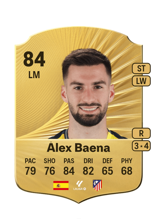 FC 26 Álex Baena 84 rated LM FUT Ultimate Team card