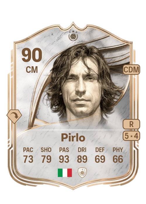 FC 26 Andrea Pirlo 90 rated CM FUT Ultimate Team card
