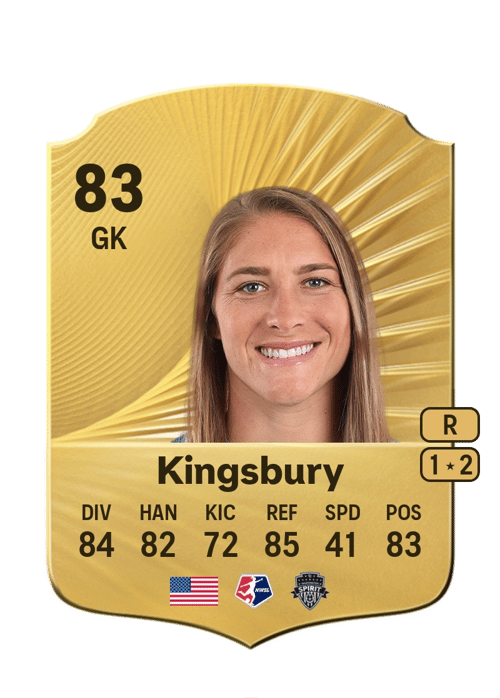 FC 26 Aubrey Kingsbury 83 rated GK FUT Ultimate Team card