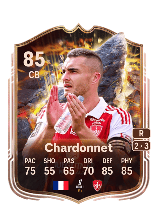 FC 26 Brendan Chardonnet (Cornerstones) 85 rated CB FUT Ultimate Team card