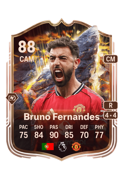 FC 26 Bruno Fernandes (Cornerstones) 88 rated CAM FUT Ultimate Team card