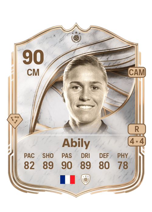 FC 26 Camille Abily 90 rated CM FUT Ultimate Team card