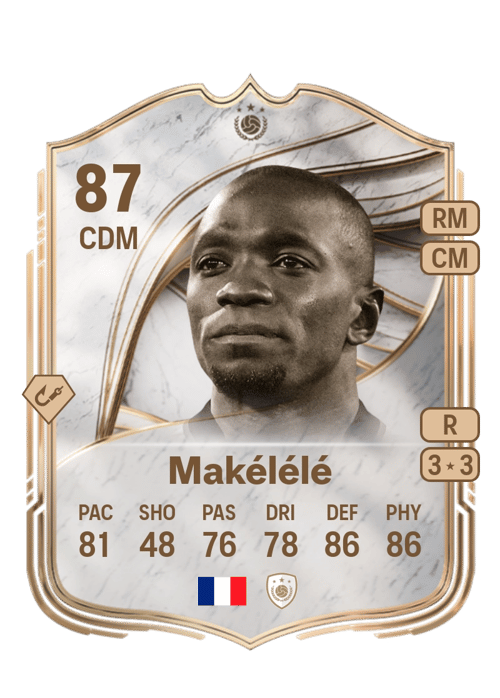 FC 26 Claude Makélélé 87 rated CDM FUT Ultimate Team card