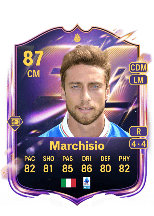 FC 26 Claudio Marchisio 87 rated CM FUT Ultimate Team card