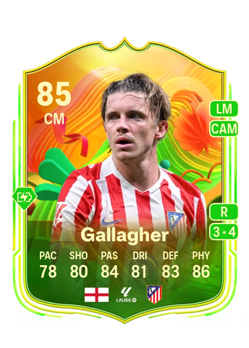 FC 26 Conor Gallagher (World Tour) 85 rated CM FUT Ultimate Team card