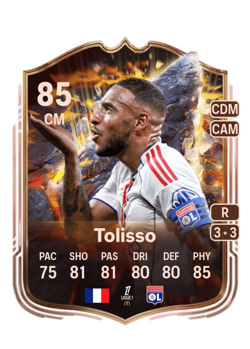 FC 26 Corentin Tolisso (Cornerstones) 85 rated CM FUT Ultimate Team card