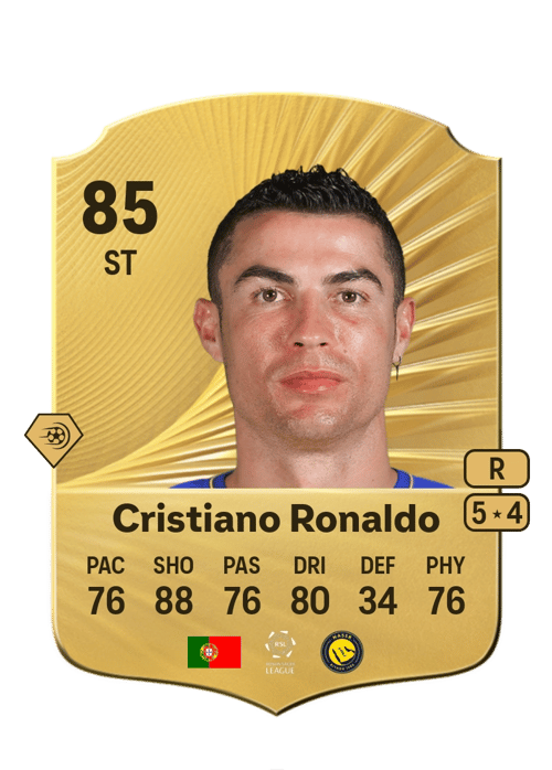 FC 26 Cristiano Ronaldo 85 rated ST FUT Ultimate Team card