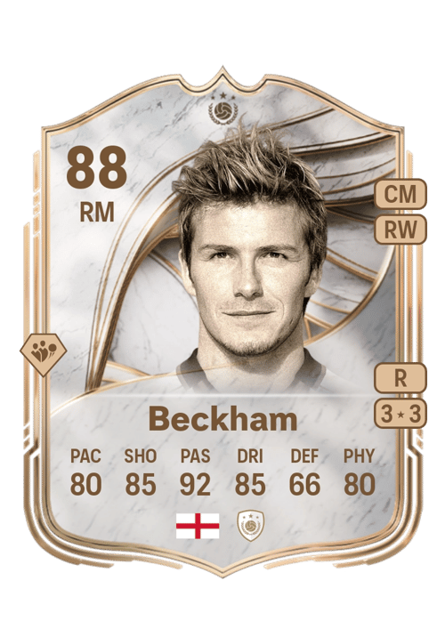 FC 26 David Beckham 88 rated RM FUT Ultimate Team card
