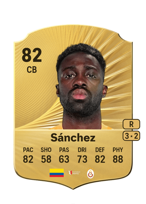 FC 26 Davinson Sánchez 82 rated CB FUT Ultimate Team card