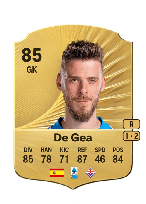 FC 26 De Gea 85 rated GK FUT Ultimate Team card