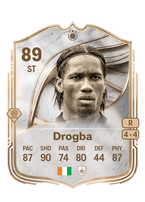 FC 26 Didier Drogba 89 rated ST FUT Ultimate Team card