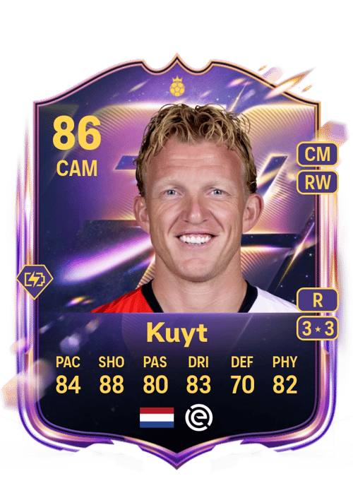 FC 26 Dirk Kuyt 86 rated CAM FUT Ultimate Team card