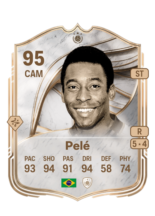FC 26 Pelé 95 rated CAM FUT Ultimate Team card