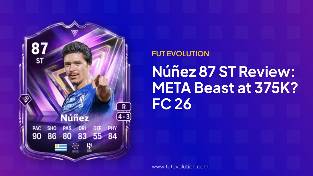 Darwin Núñez FC 26 Review