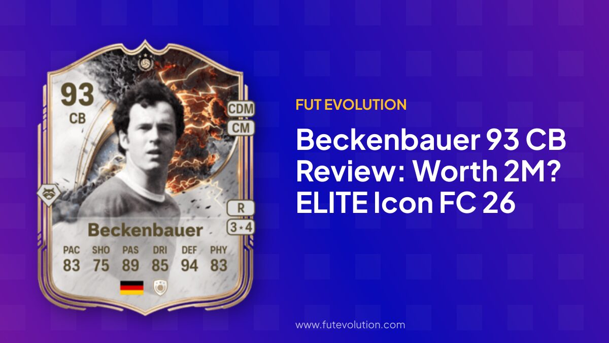 Franz Beckenbauer FC 26 Review
