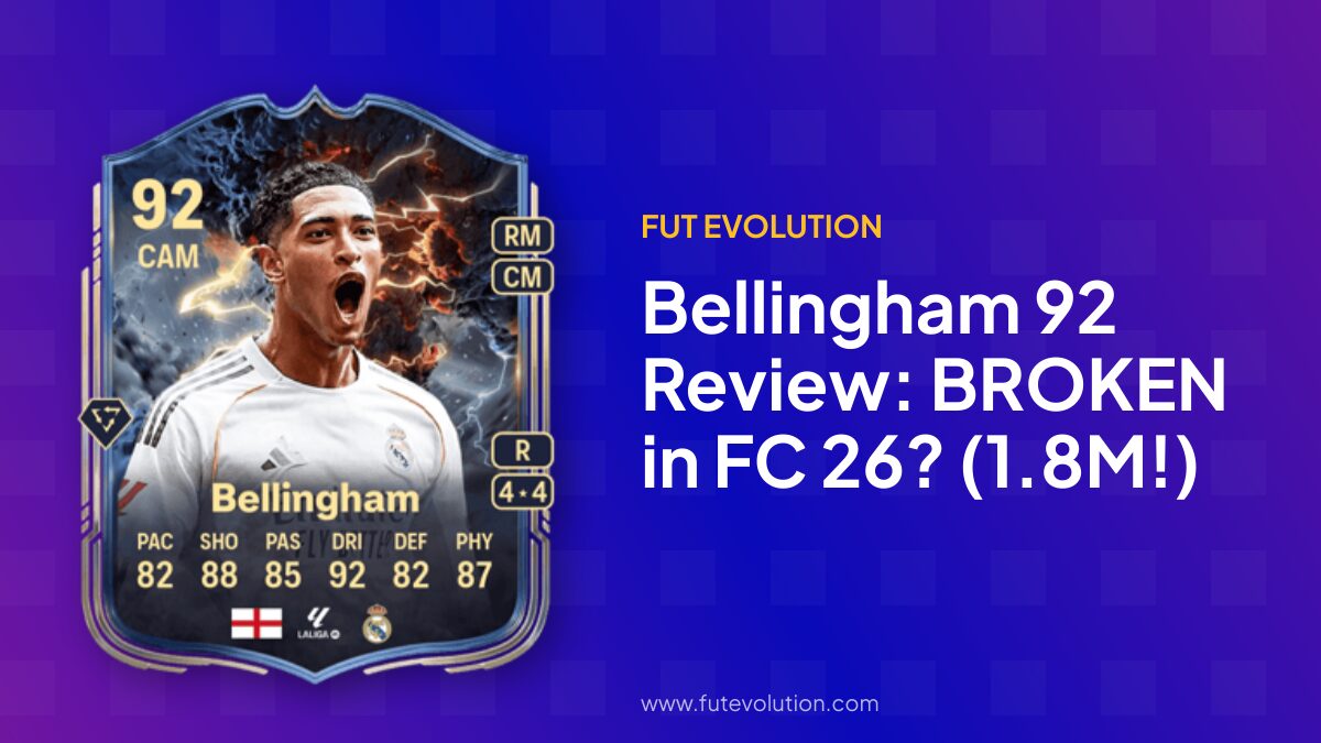 Jude Bellingham FC 26 Review