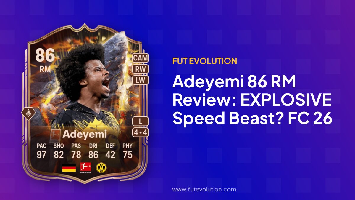 Karim Adeyemi FC 26 Review